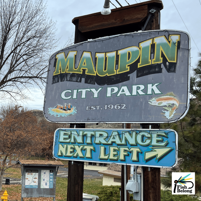 Maupin City Park - Oregon Fish and Hang