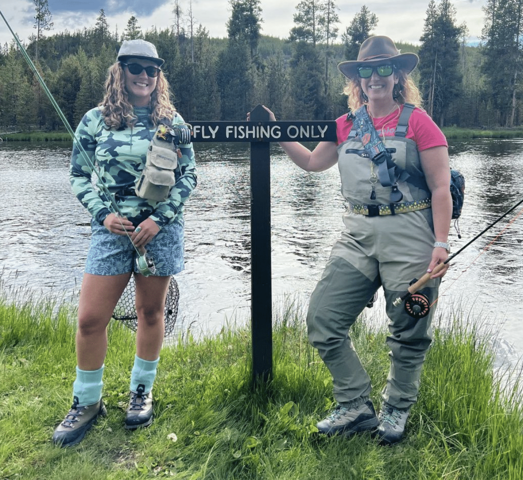 Montana Fly Fishing Only Erin Kimsey and Shelby Sawyer