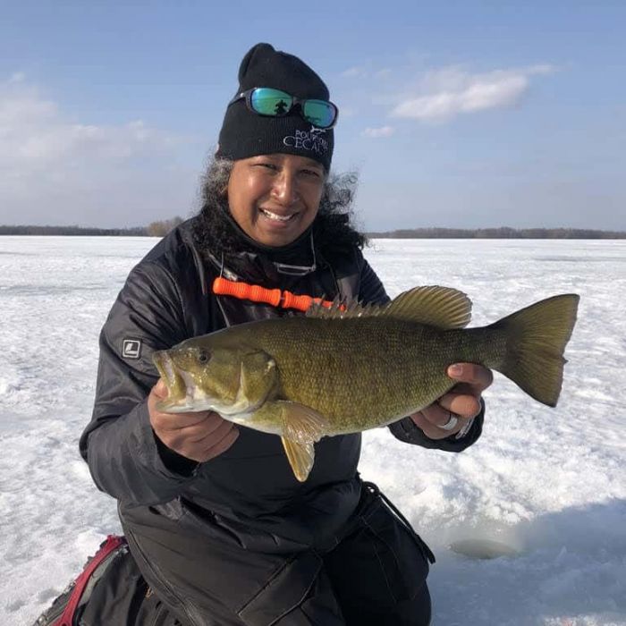 Nicole Tracey Lewis Ice Fishing