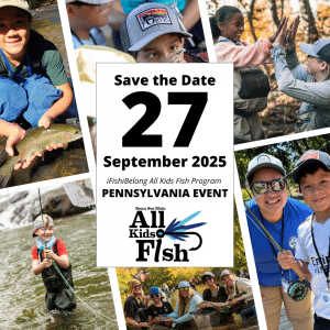 Save the Date - Becca Sue Klein All Kids Fish Pennsylvania Event