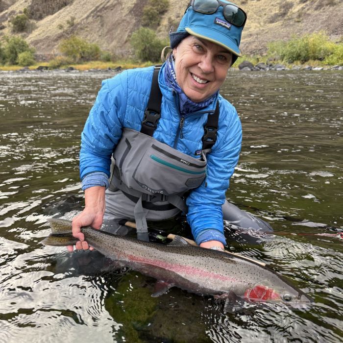 Molly Semenik Steelhead - iFishiBelong Be What You Don't See