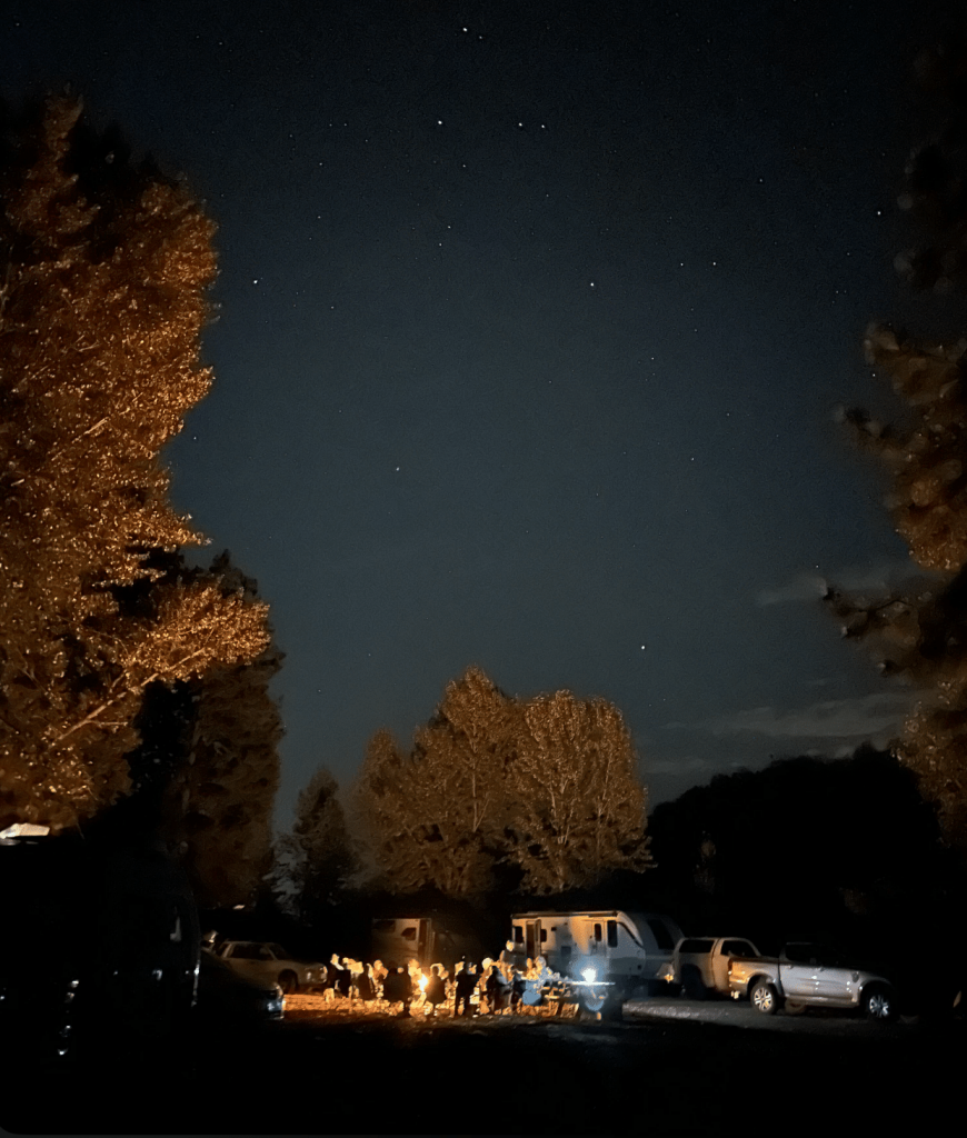 Whispering Pines Group Campsite - WA iFishiBelong DIY Fishing Event - Photo By Sharyn Wooten