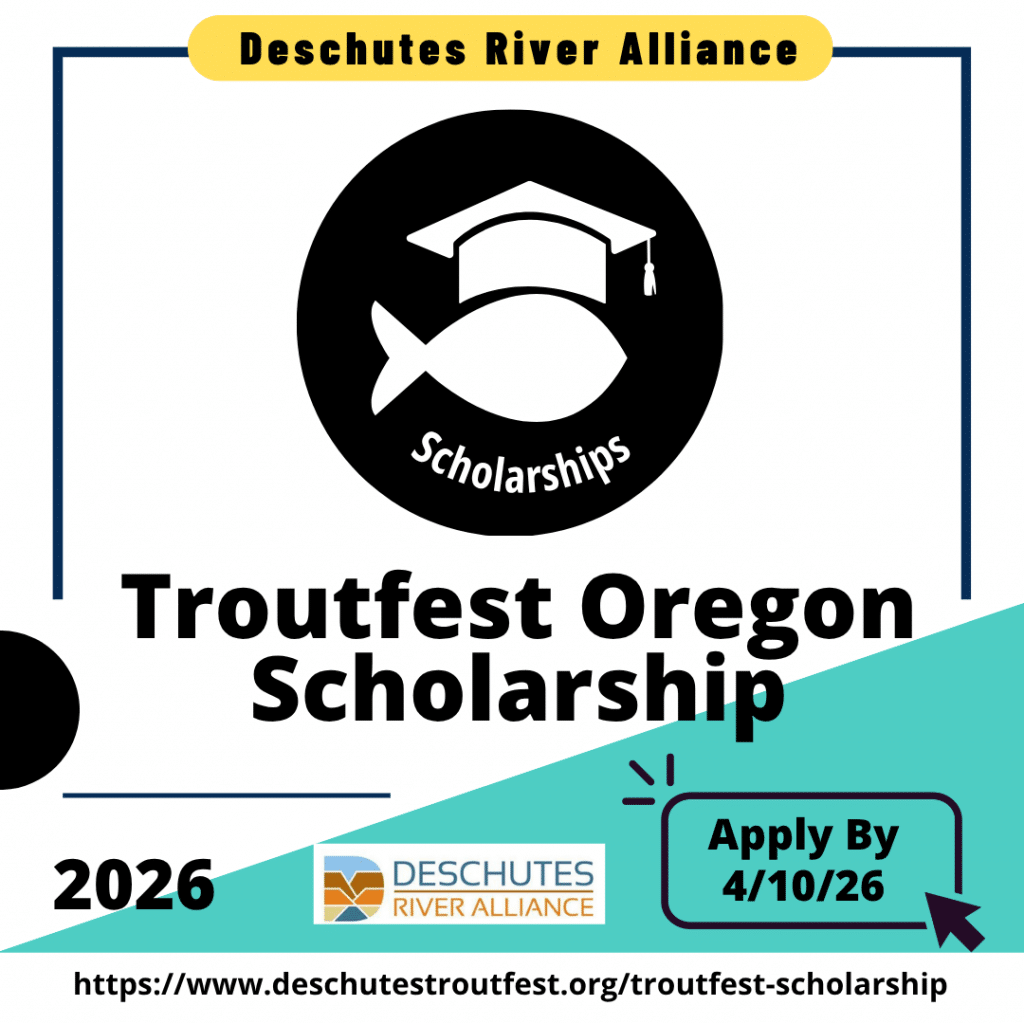 2026 Oregon Troutfest DIY Scholarship - 1080 x 1080
