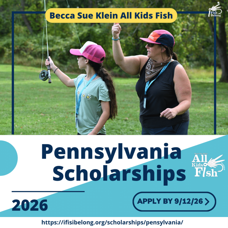 2026 Pennsylvania All Kids Fish Scholarships - 1080 x 1080